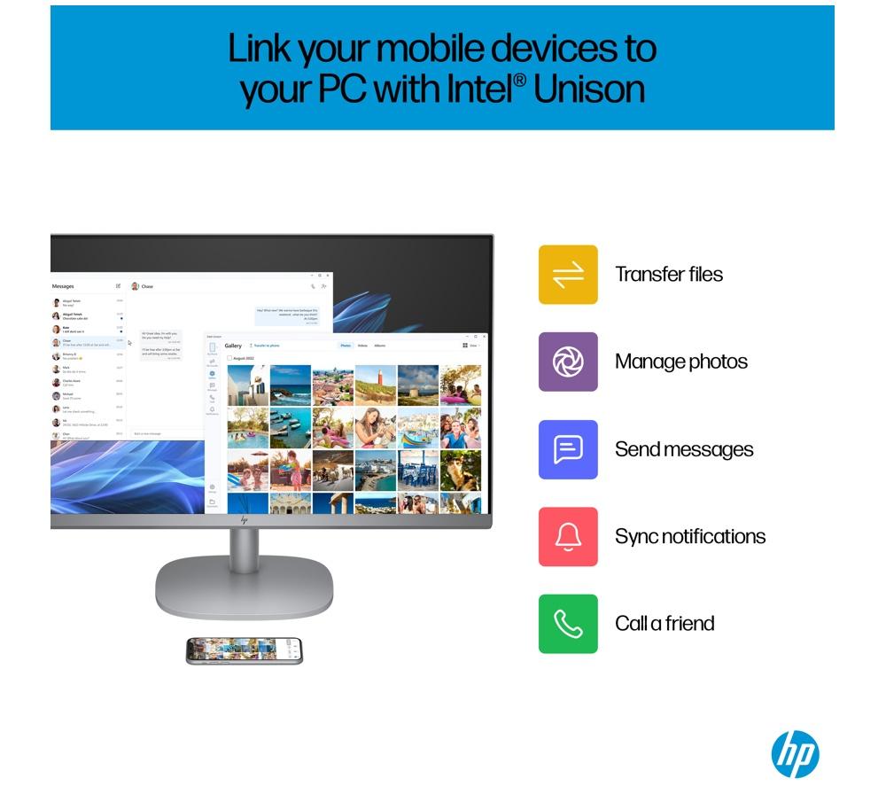 HP OmniStudio X 27-cs0004na 27" All-in-One PC - Intel&reg; Core&trade; Ultra 5, 1 TB SSD, Silver image number 11 of 29