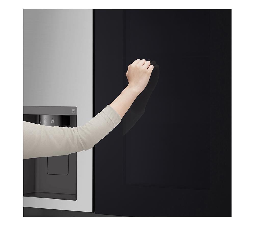 LG InstaView GSGV80PYLL American-Style Smart Fridge Freezer - Prime Silver image number 9 of 18