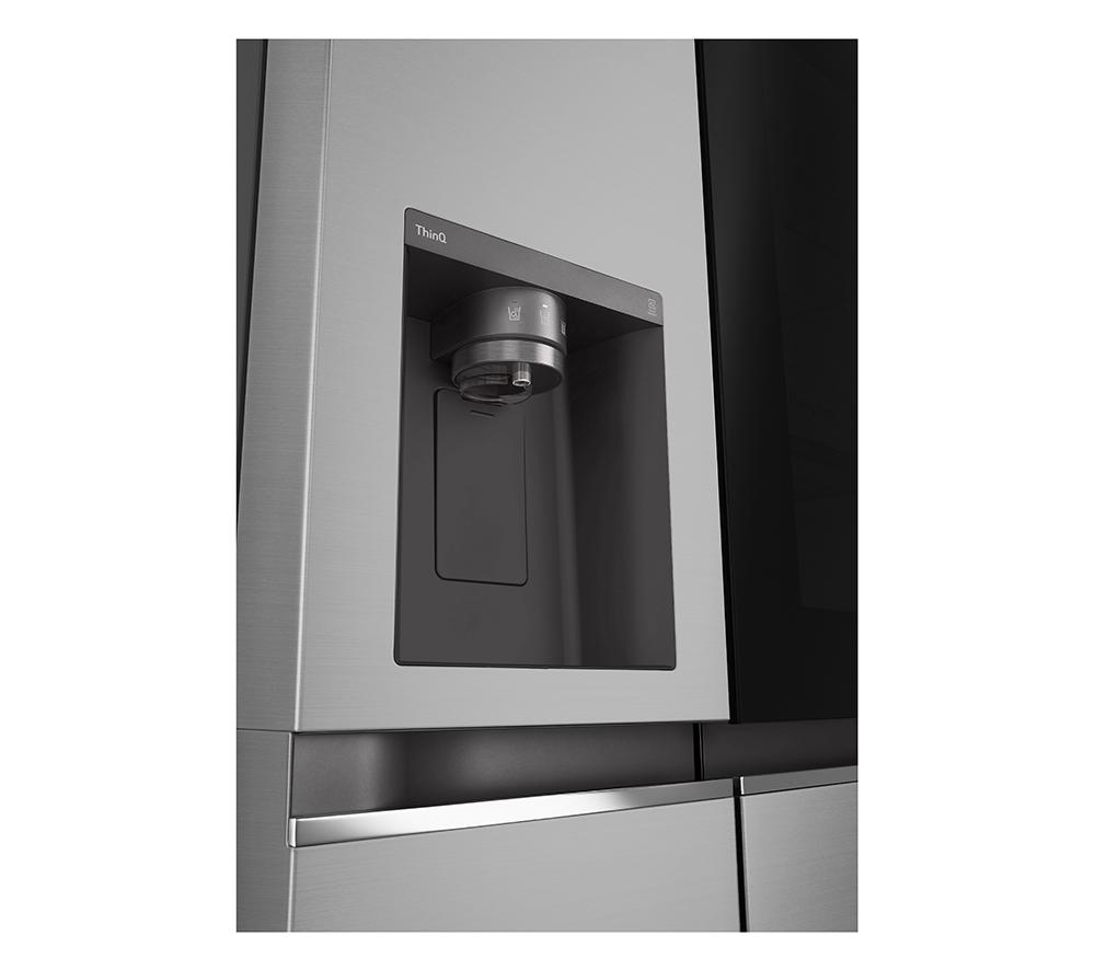 LG InstaView GSGV80PYLL American-Style Smart Fridge Freezer - Prime Silver image number 10 of 18