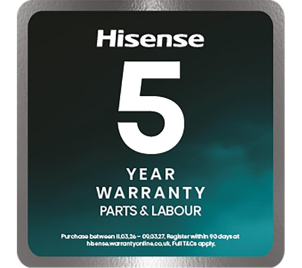HISENSE KitchenFit RL5K370GSFC Tall Fridge - Black image number 3 of 16