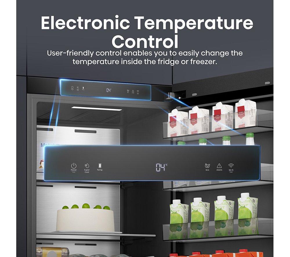 HISENSE KitchenFit RL5K370GSFC Tall Fridge - Black image number 10 of 16