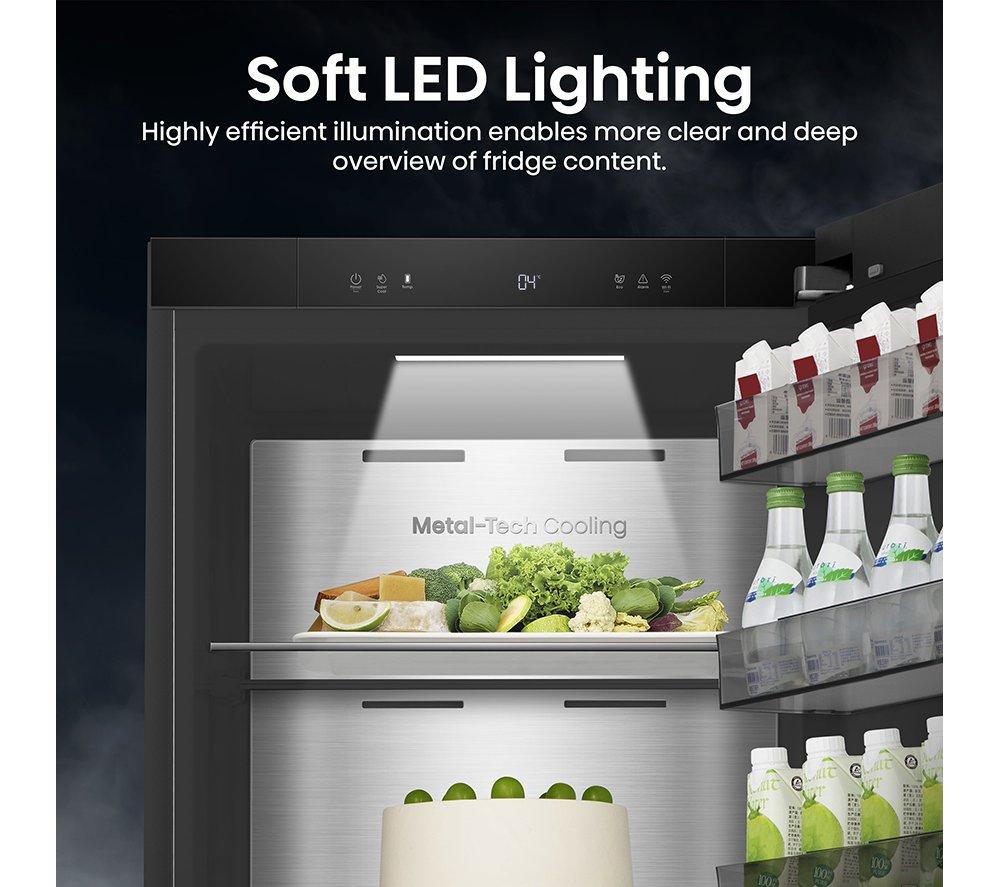 HISENSE KitchenFit RL5K370GSFC Tall Fridge - Black image number 13 of 16