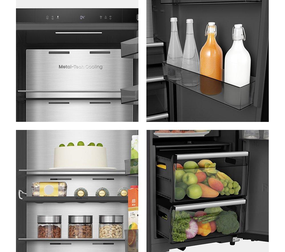 HISENSE KitchenFit RL5K370GSFC Tall Fridge - Black image number 14 of 16