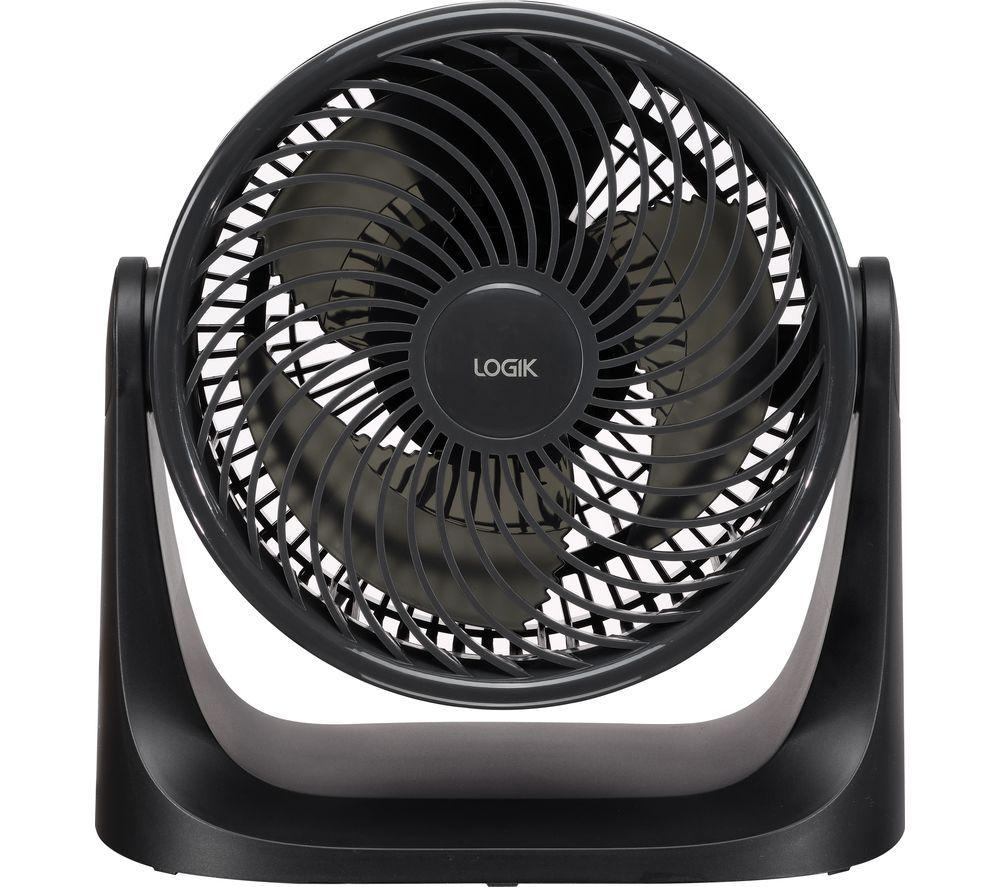 LOGIK L07DFB25 7" Desk Fan - Black