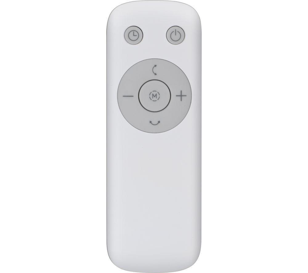 LOGIK L06CFW25 6" Desk Fan - White image number 2 of 5
