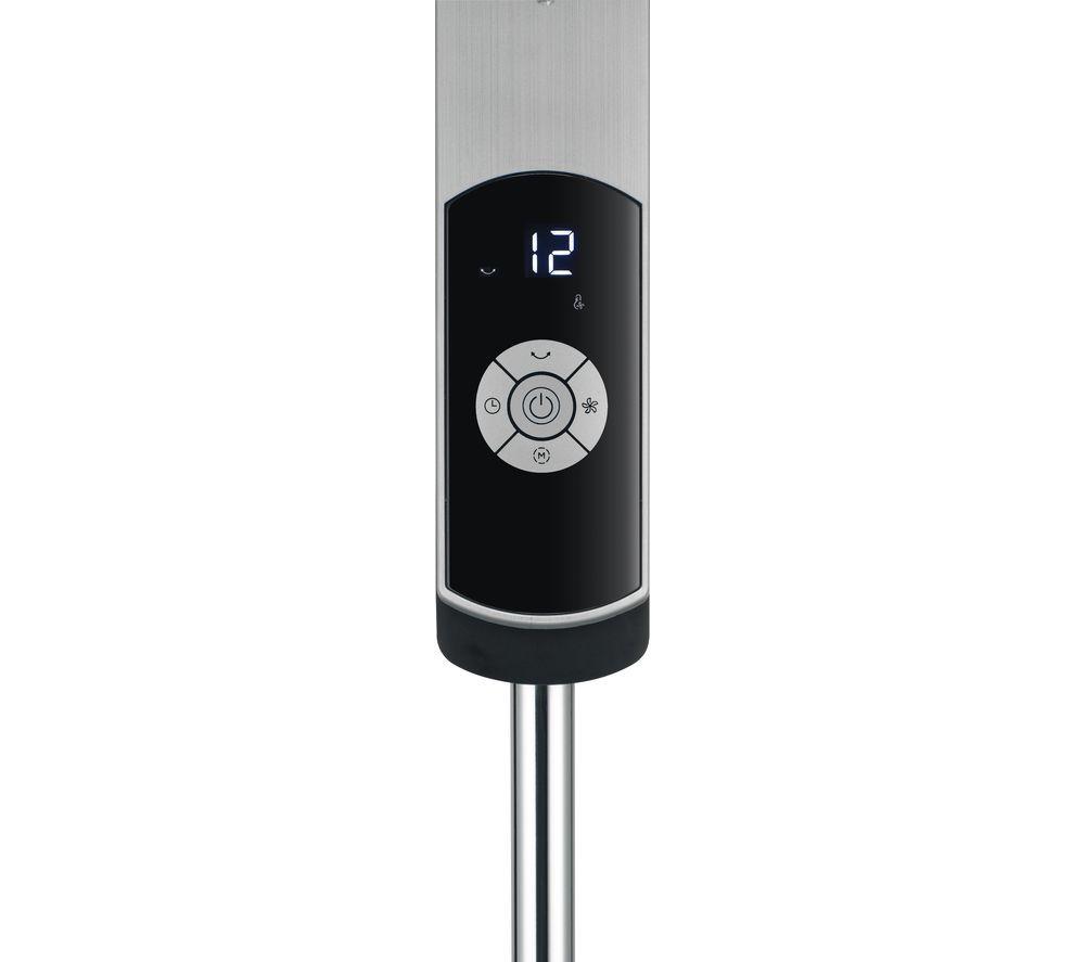 LOGIK L16PFDB25 16" Pedestal Fan - Black image number 5 of 5