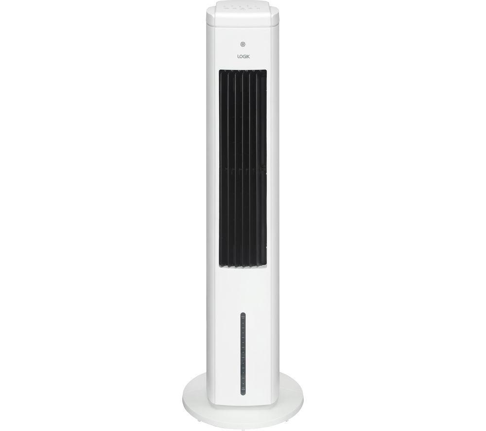 LOGIK L04TACW25 Portable Tower Fan - White