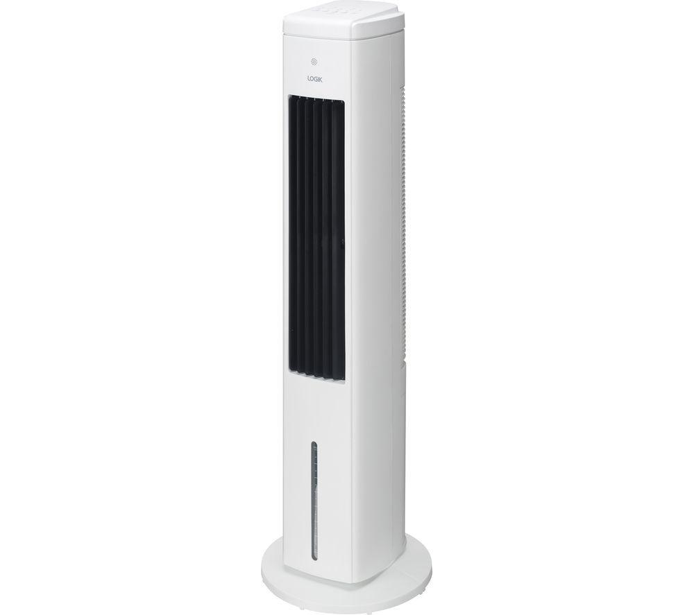 LOGIK L04TACW25 Portable Tower Fan - White image number 2 of 7