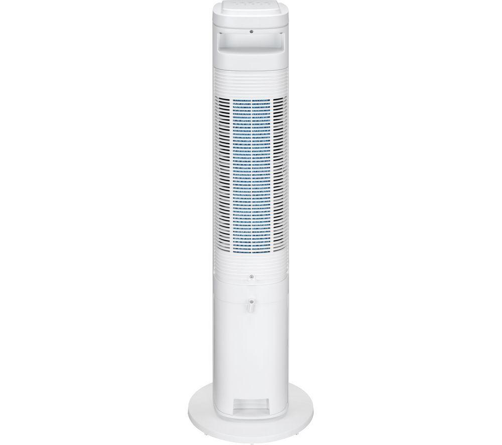 LOGIK L04TACW25 Portable Tower Fan - White image number 3 of 7