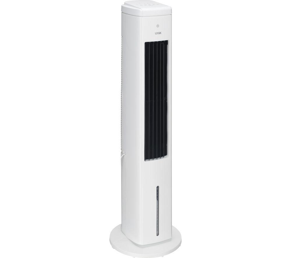 LOGIK L04TACW25 Portable Tower Fan - White image number 7 of 7