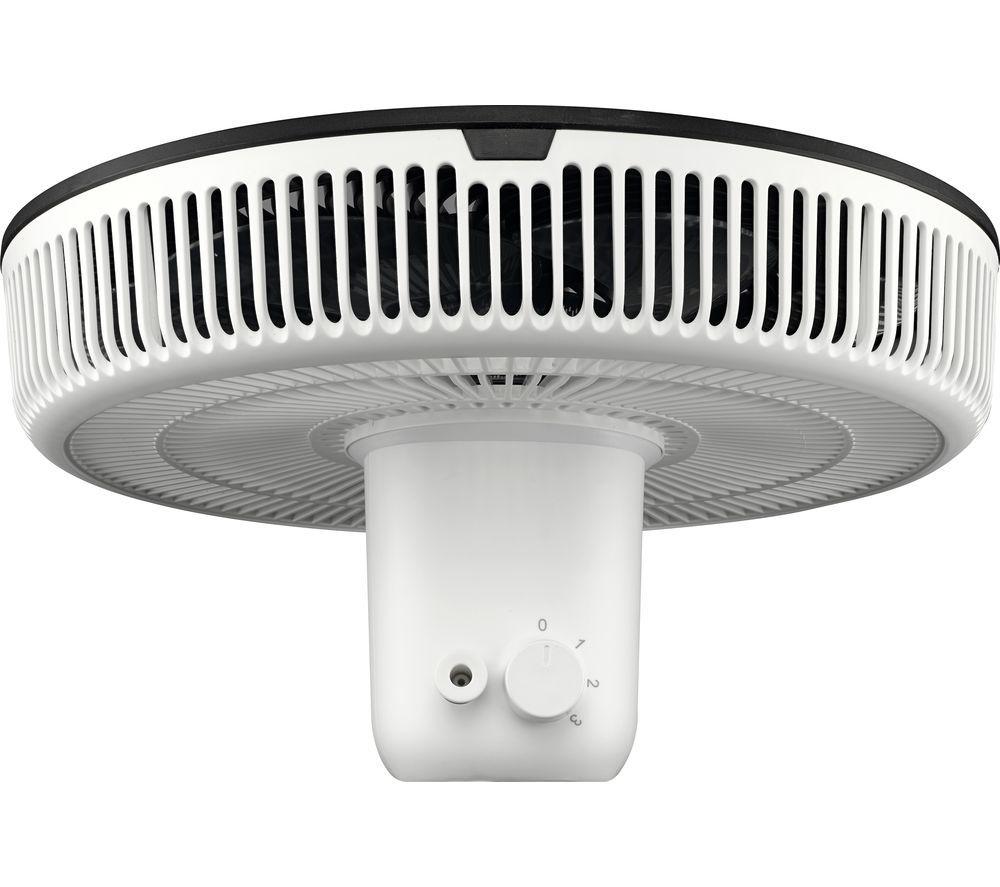 LOGIK L14PFBW25 14" Pedestal Fan - White & Black image number 5 of 5