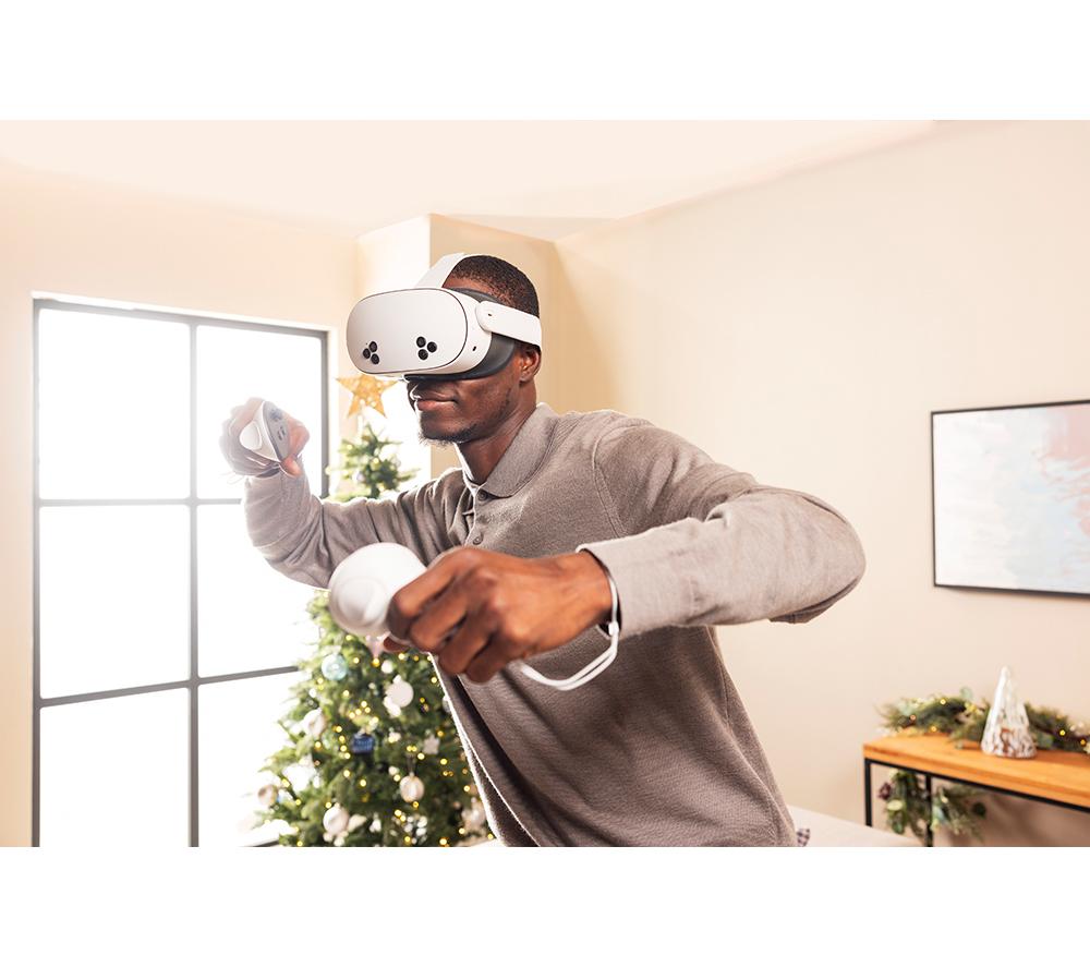 Meta Quest 3S 128GB Mixed Reality Headset and Controllers Currys IE