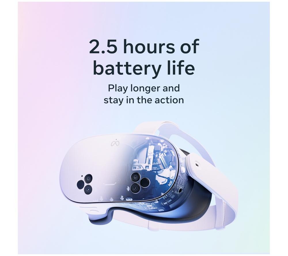 Buy META Meta Quest 3S Virtual Reality Headset & Controllers - 256