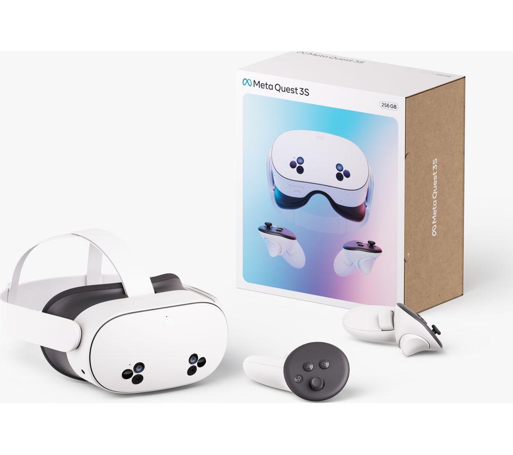 META Meta Quest 3S Virtual Reality Headset & Controllers - 256 GB image number 8 of 12