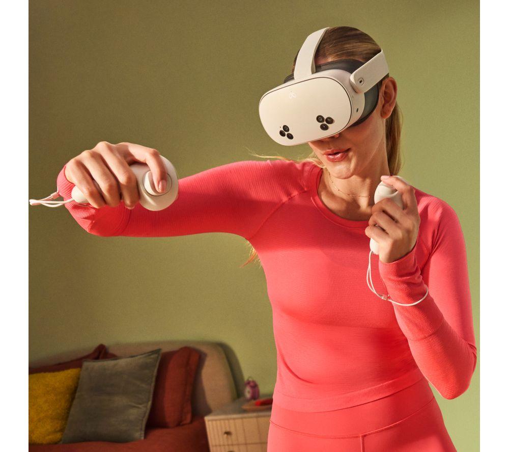 META Meta Quest 3S Virtual Reality Headset & Controllers - 256 GB image number 11 of 12