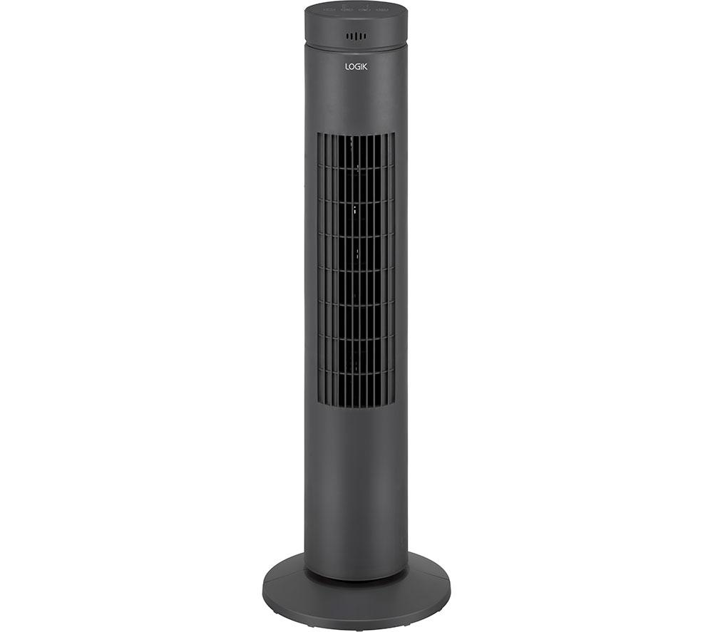 LOGIK L07TFG25 30" Tower Fan - Black image number 2 of 5