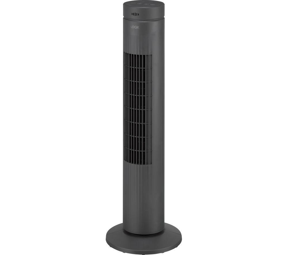 LOGIK L07TFG25 30" Tower Fan - Black