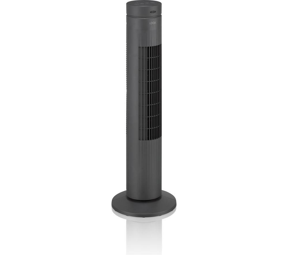 LOGIK L07TFG25 30" Tower Fan - Black