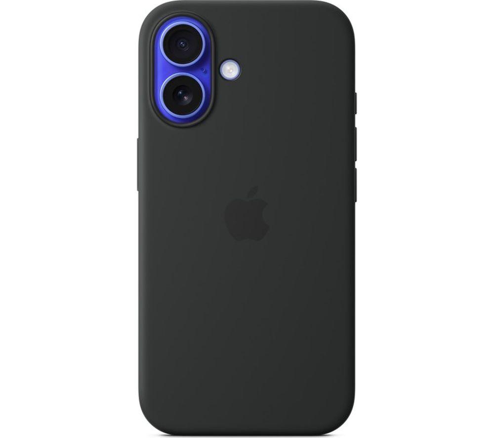 APPLE iPhone 16 Silicone Case with MagSafe - Black