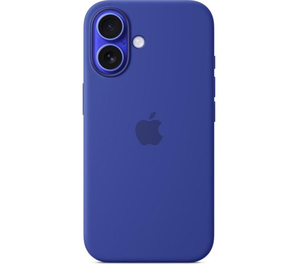 APPLE iPhone 16 Silicone Case with MagSafe - Ultramarine image number 2 of 2
