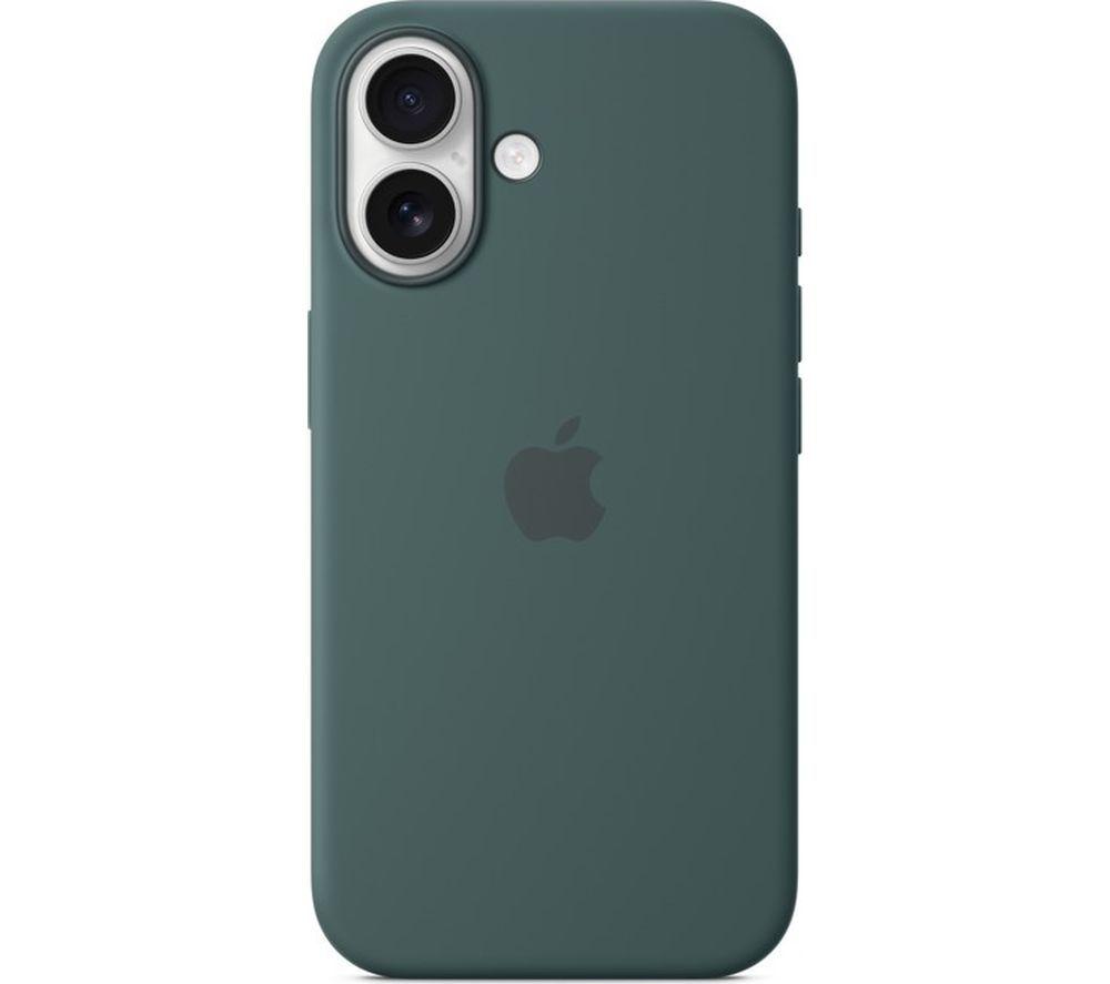APPLE iPhone 16 Silicone Case with MagSafe - Lake Green image number 2 of 2