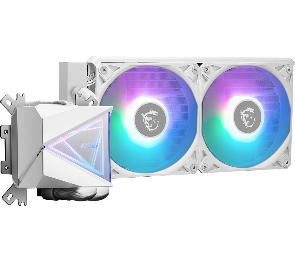 MSI MAG CORELIQUID I240 240 mm Liquid CPU Cooler - RGB LED, White image number 5 of 7