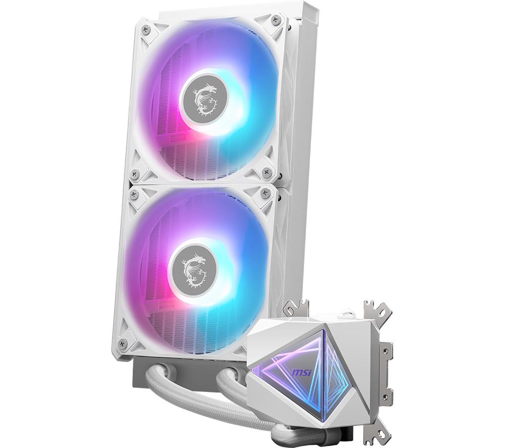MSI MAG CORELIQUID I240 240 mm Liquid CPU Cooler - RGB LED, White image number 7 of 7