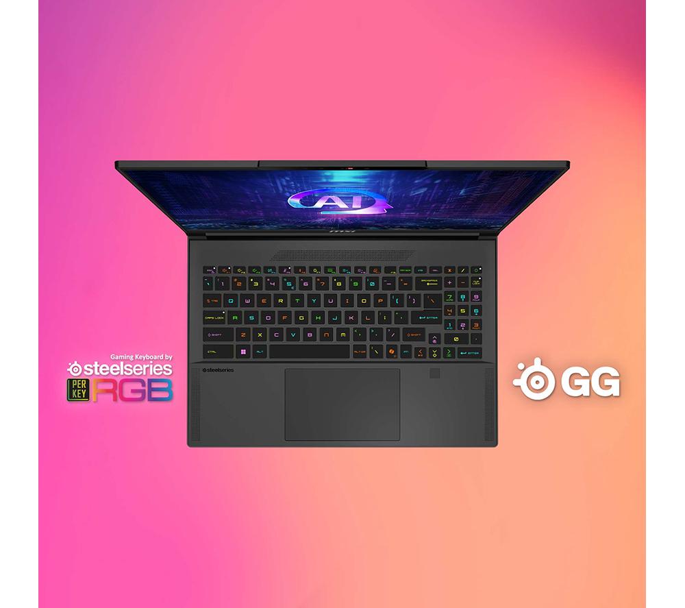 MSI Stealth A16 AI+ 16" Gaming Laptop - AMD Ryzen AI 9, RTX 4060, 1 TB SSD image number 5 of 13