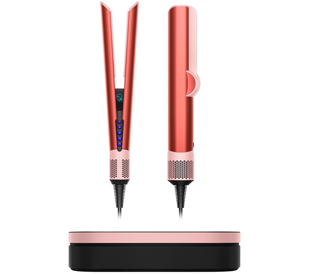 DYSON Airstrait Hair Straightener - Strawberry Bronze & Blush Pink