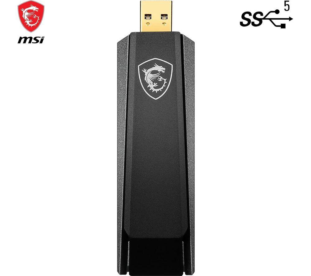MSI AX1800 USB Wireless Adapter - Dual-band image number 4 of 7