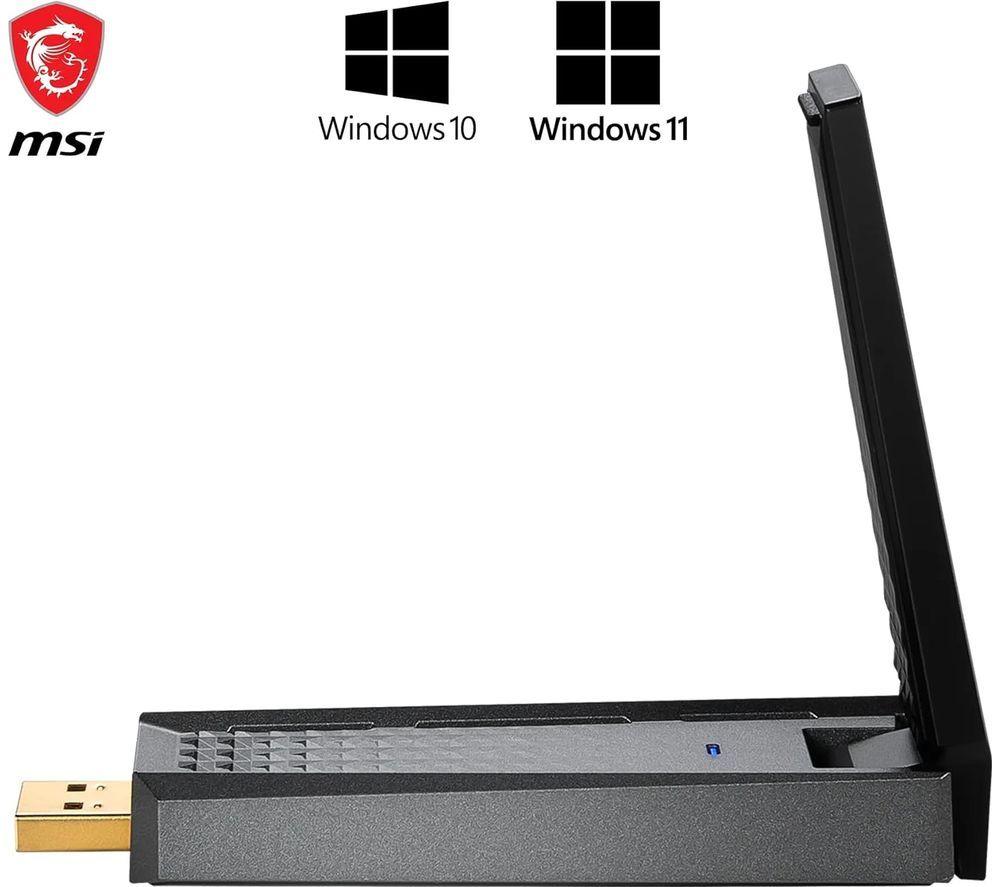 MSI AX1800 USB Wireless Adapter - Dual-band image number 5 of 7