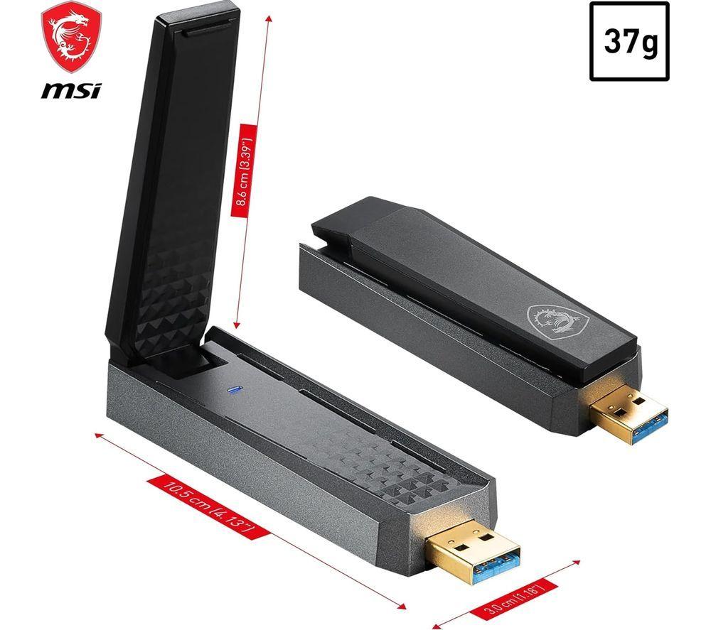 MSI AX1800 USB Wireless Adapter - Dual-band image number 7 of 7