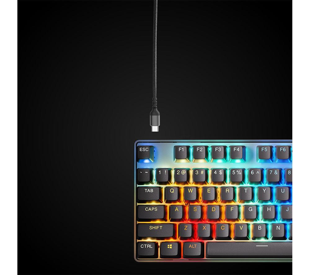 STEELSERIES Apex Pro TKL Gen 3 Mechanical Gaming Keyboard - Black image number 8 of 15