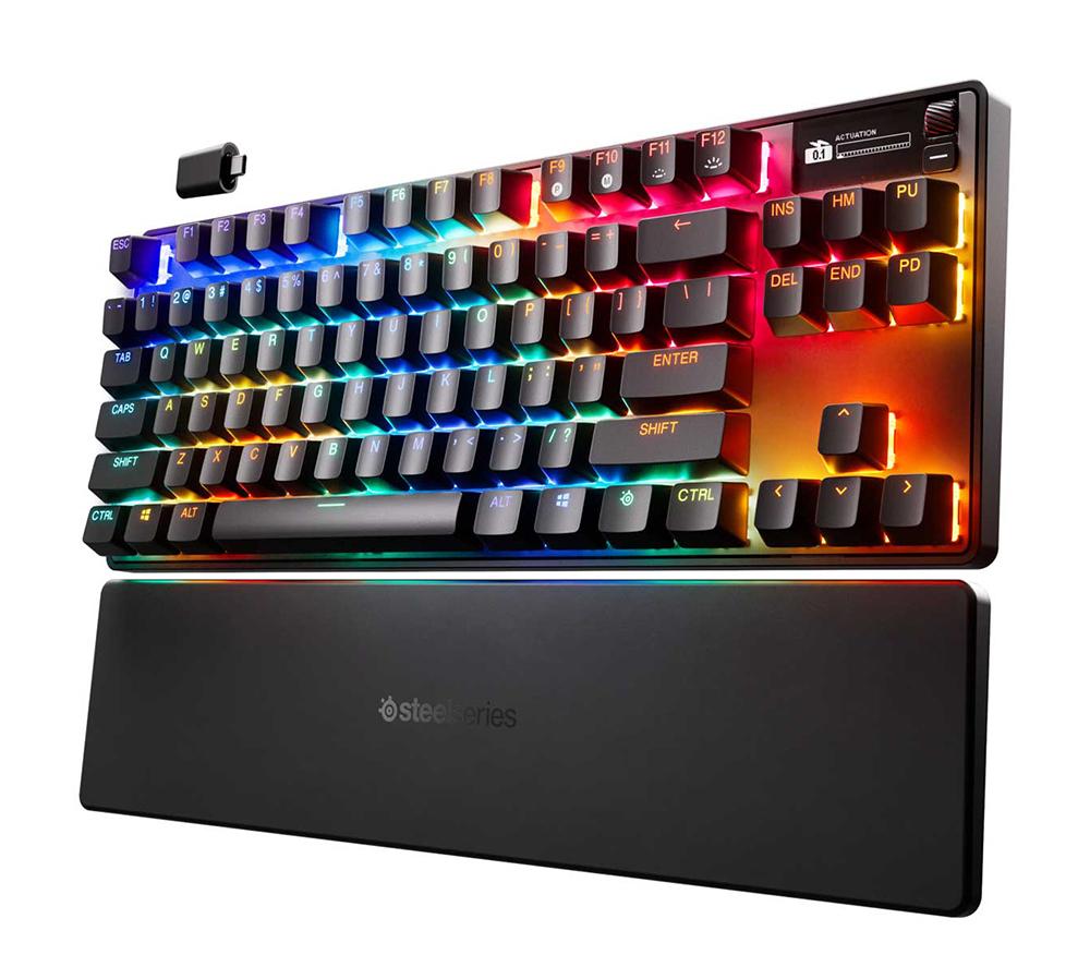 STEELSERIES Apex Pro TKL Gen 3 Wireless Mechanical Gaming Keyboard - Black image number 12 of 14