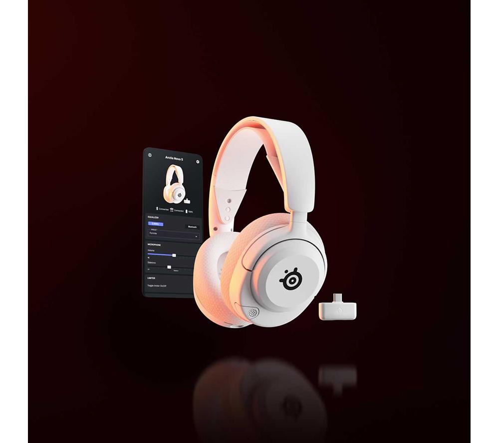 Buy STEELSERIES Arctis Nova 5 Wireless PC Gaming Headset - White