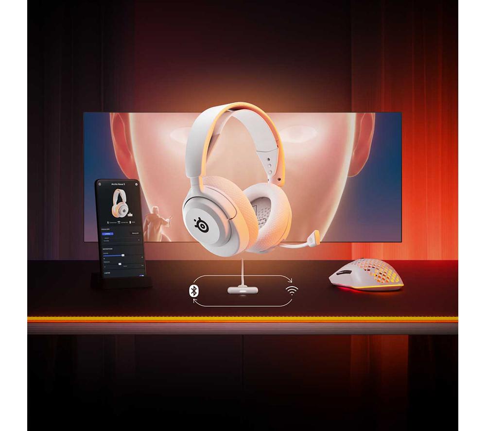 Buy STEELSERIES Arctis Nova Wireless PC Gaming Headset White