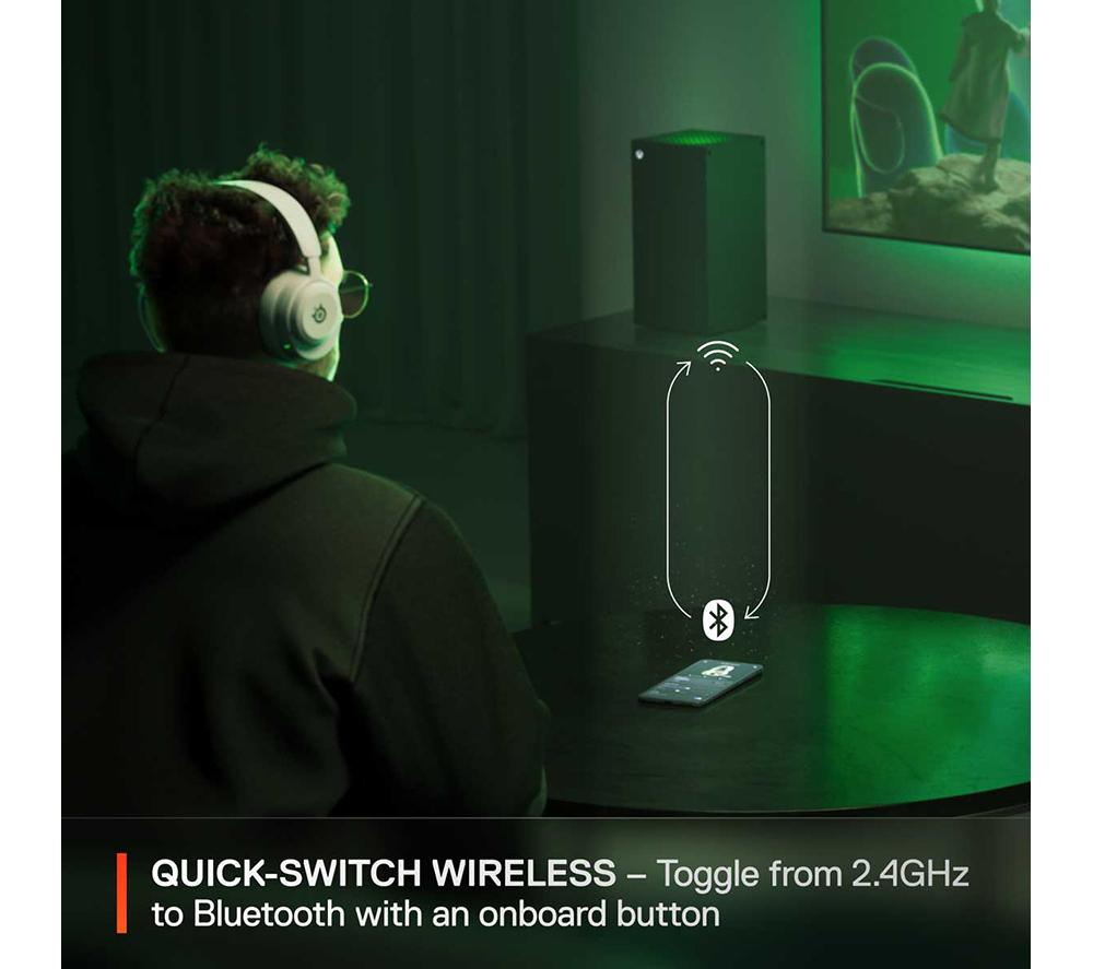 STEELSERIES Arctis Nova 5X Wireless Xbox Gaming Headset - White image number 5 of 11