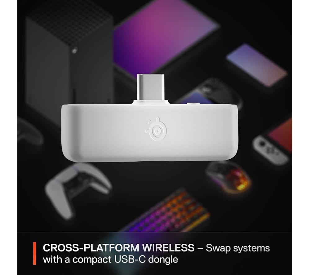 STEELSERIES Arctis Nova 5X Wireless Xbox Gaming Headset - White image number 8 of 11