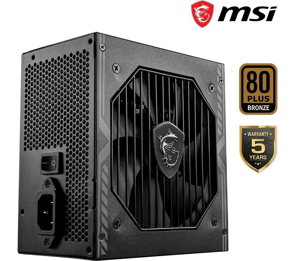 MSI MAG A550BN Fixed ATX PSU - 550 W image number 6 of 6