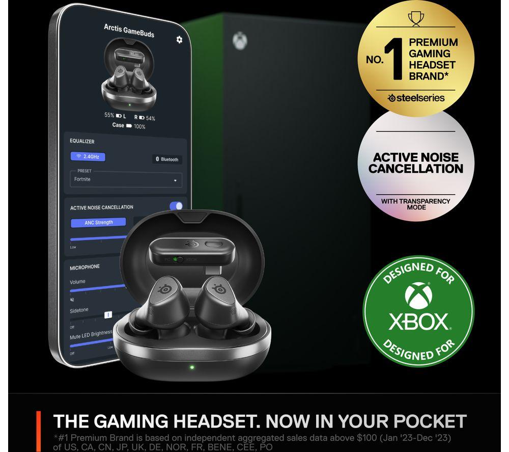 Buy STEELSERIES Arctis GameBuds Wireless Noise-Cancelling Gaming