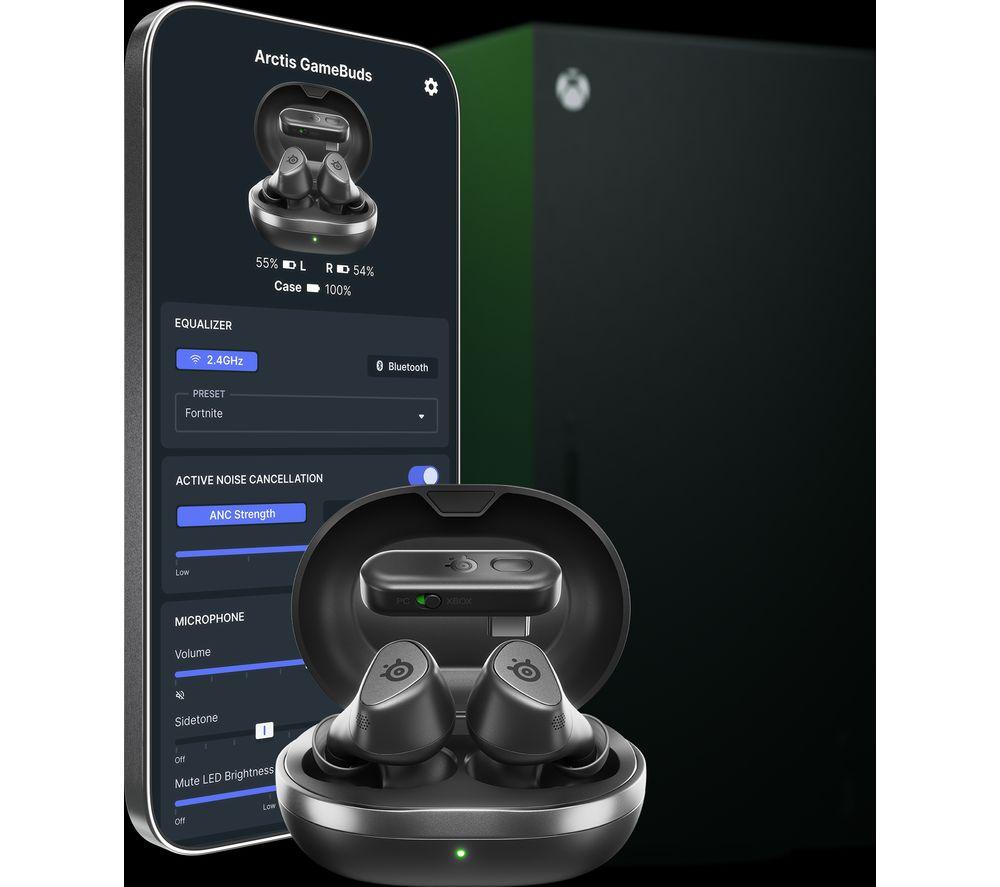 Buy STEELSERIES Arctis GameBuds Wireless Noise-Cancelling Gaming