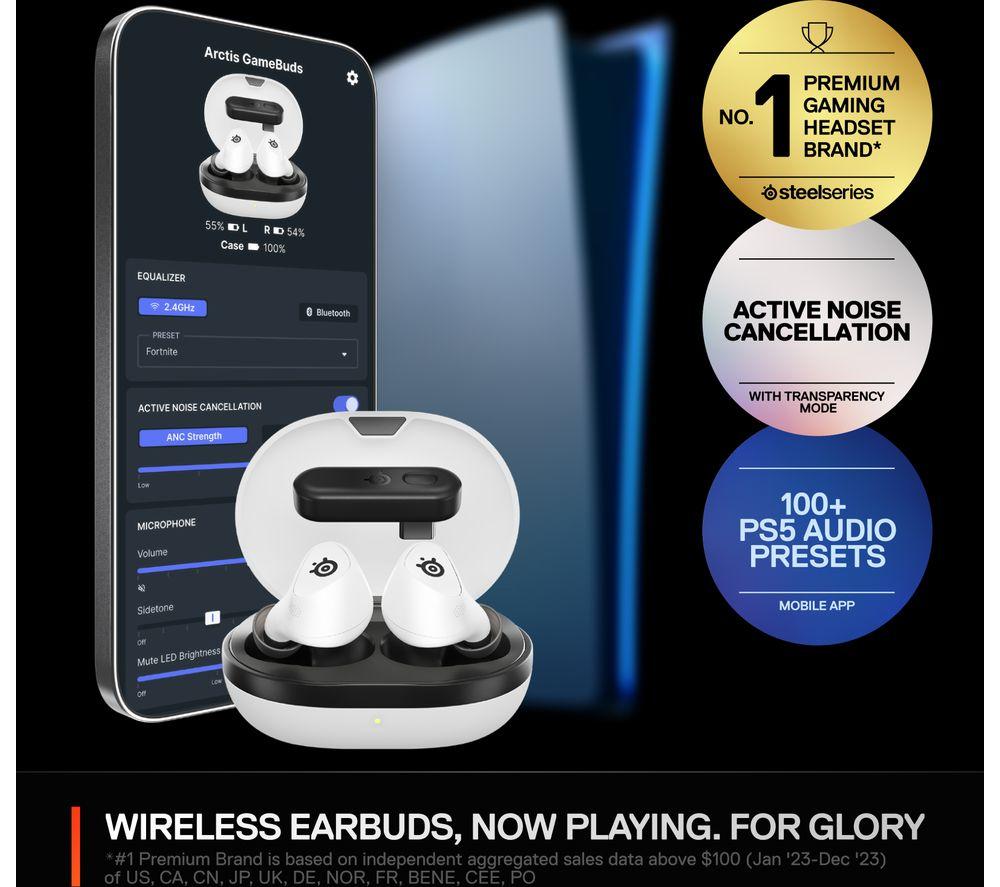 Buy STEELSERIES Arctis GameBuds Wireless Noise-Cancelling Gaming
