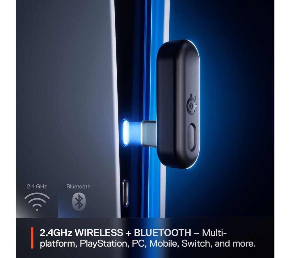 STEELSERIES Arctis GameBuds Wireless Noise-Cancelling Gaming Earbuds for PS5 - White image number 6 of 20
