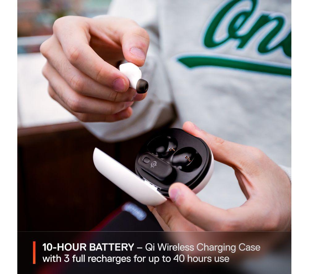 STEELSERIES Arctis GameBuds Wireless Noise-Cancelling Gaming Earbuds for PS5 - White image number 9 of 20