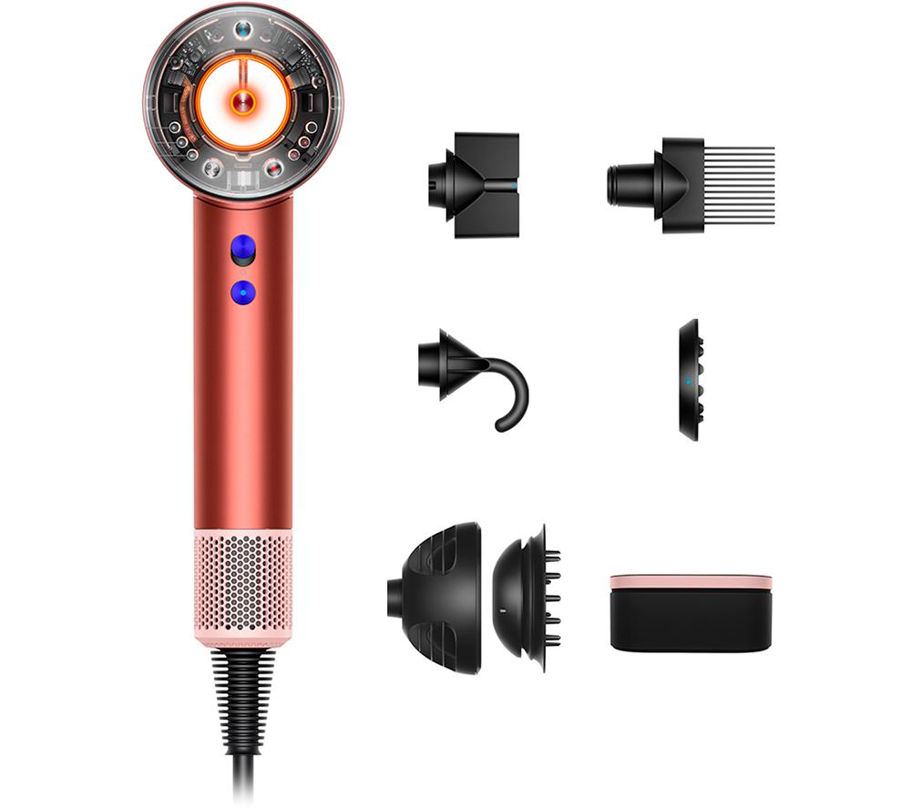 DYSON Supersonic Nural Hair Dryer – Strawberry Bronze & Blush Pink, Pink,Gold