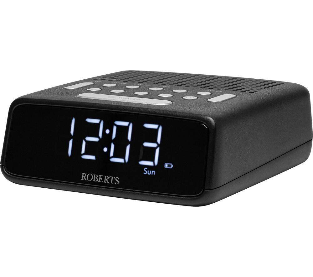 ROBERTS Ortus FM Clock Radio - Black image number 2 of 4