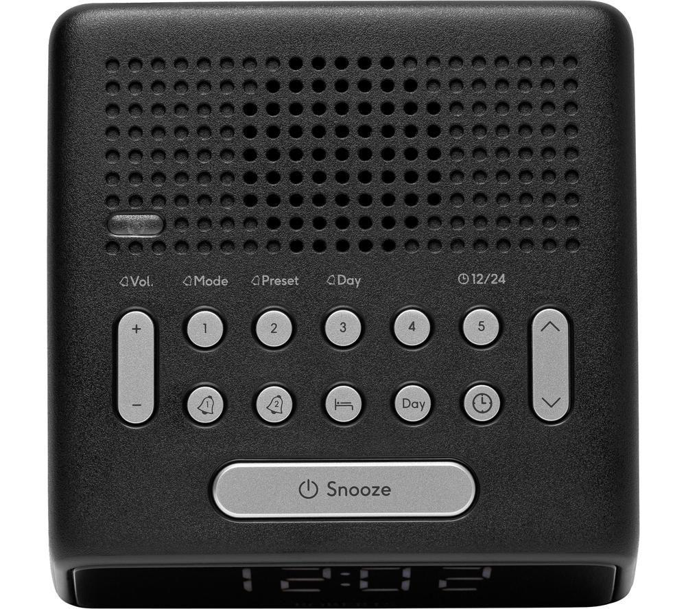 ROBERTS Ortus FM Clock Radio - Black image number 4 of 4