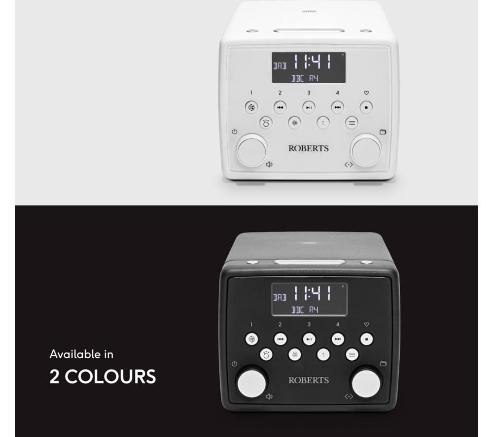 ROBERTS SOUND 49 DAB+ / FM Bluetooth Clock Radio - Black image number 7 of 7