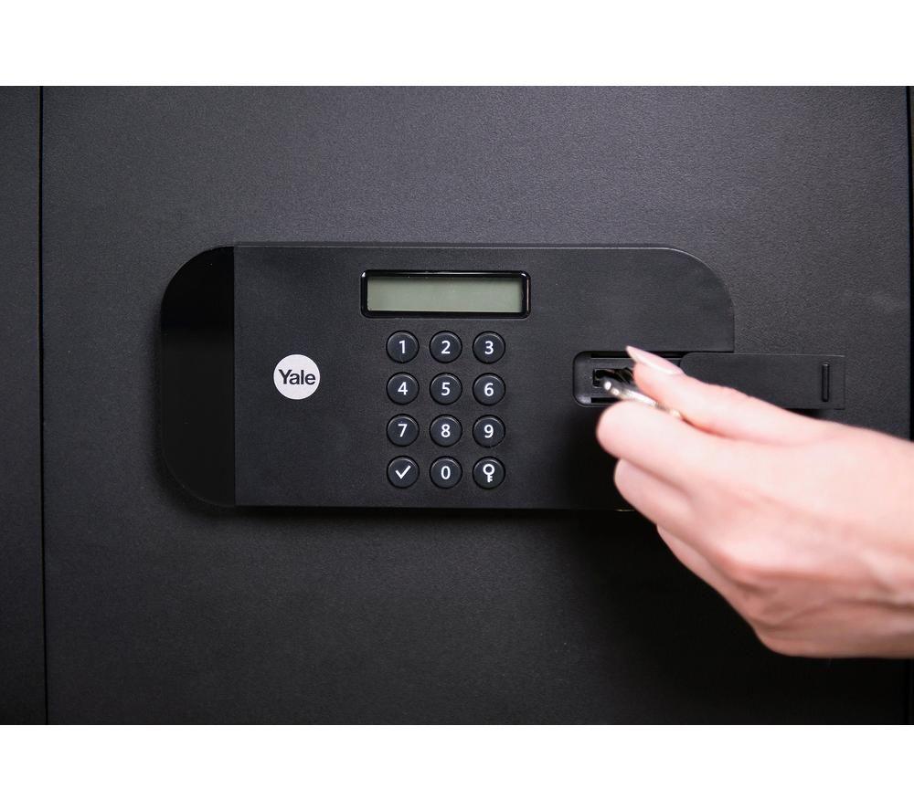 YALE YSEB/200/EB1 High Security Compact Safe - Small, Black image number 3 of 6