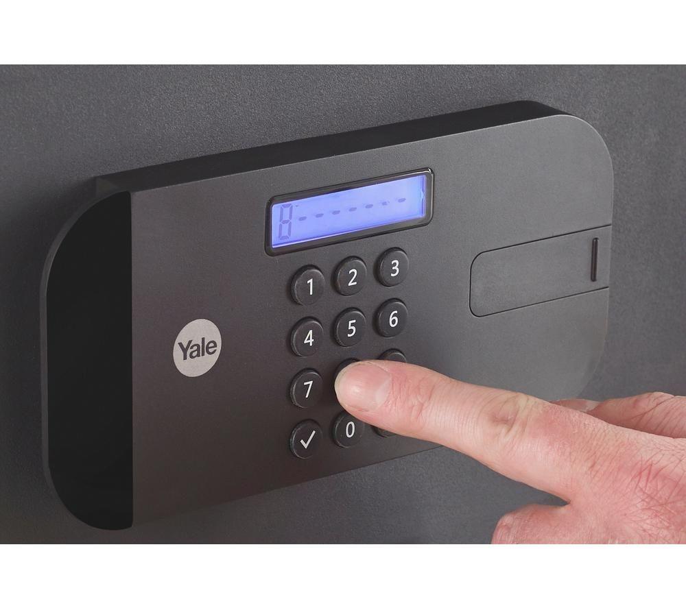 YALE YSEB/200/EB1 High Security Compact Safe - Small, Black image number 4 of 6
